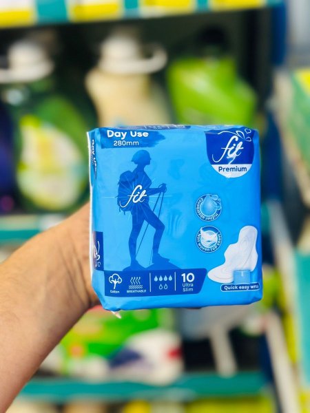 فوط نسائية فيت 10 قطع